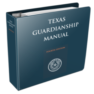 cover image of Texas guardianship manual. 2019